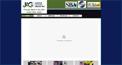 Desktop Screenshot of justiceapparelgroup.com